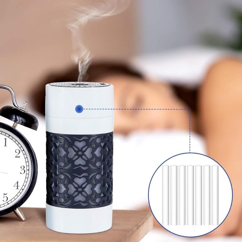 Pack of 60 Ultrasonic Humidifier Filter Replacement Sponges Absorbent Wick Sticks for Car Office Bedroom Diffusers