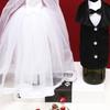 Ceremonial Dress Wedding Wine Bottle Cover Exquisite Wine Bottle Bag  Bedroom Living Room