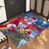 Jolly Santa Claus  (5) Personalized name Office Carpet Stylish Decor for Living Room Bedroom Kitchen
