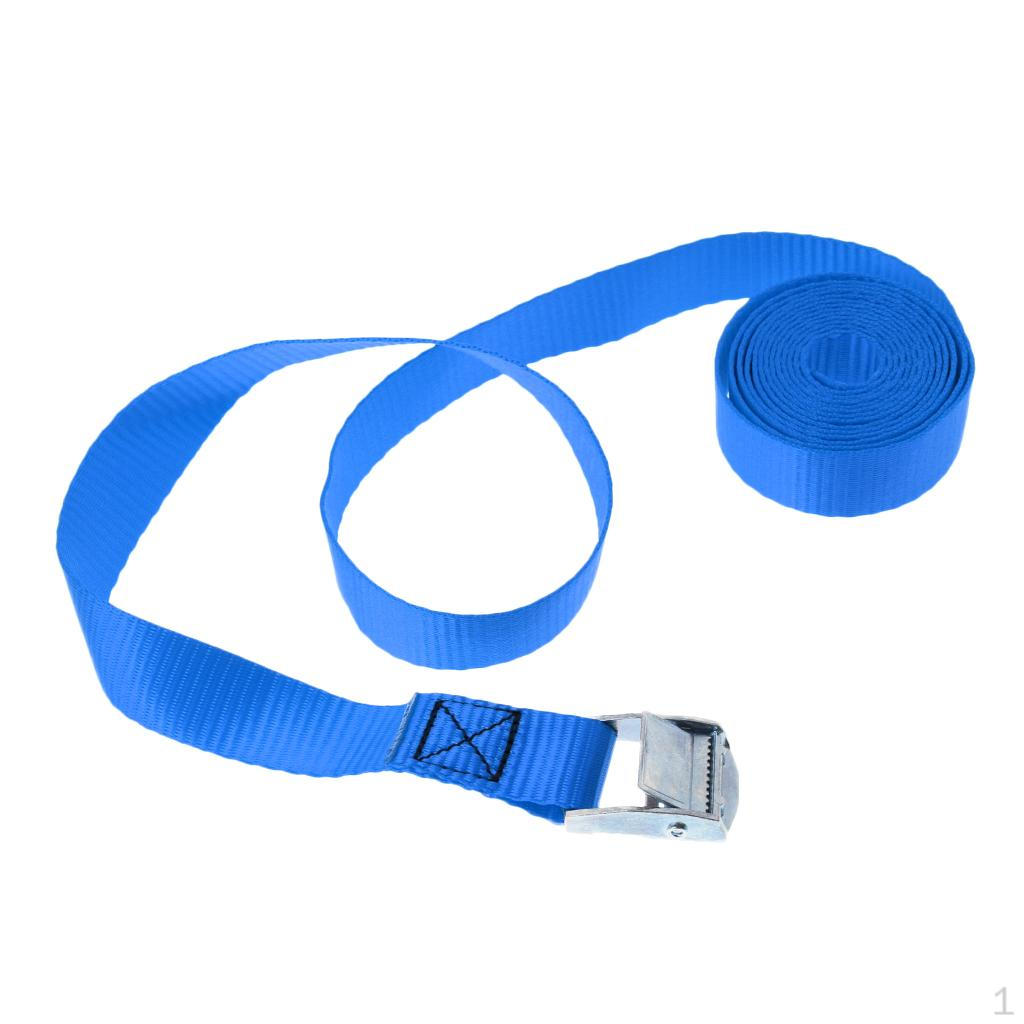 Heavy Duty 2.5m 25 Buckle Straps Roof Racks Trailers