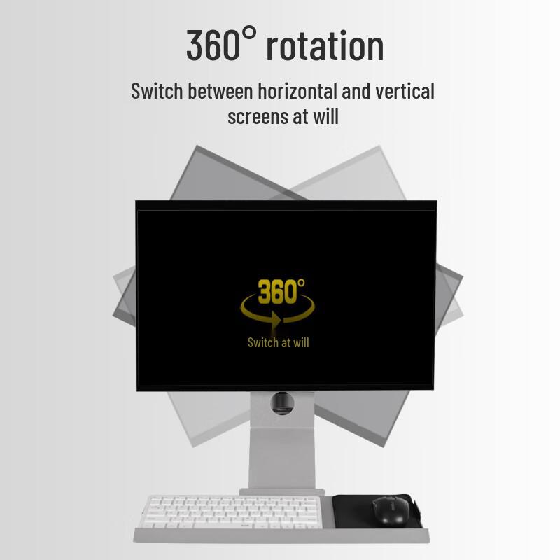 Universal Monitor Arm with Wireless Charging