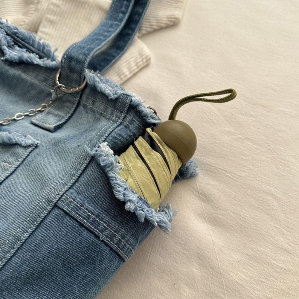 Retro Canvas Tote Bag Korean Style Handbag Sweet Underarm Packs  Outdoor