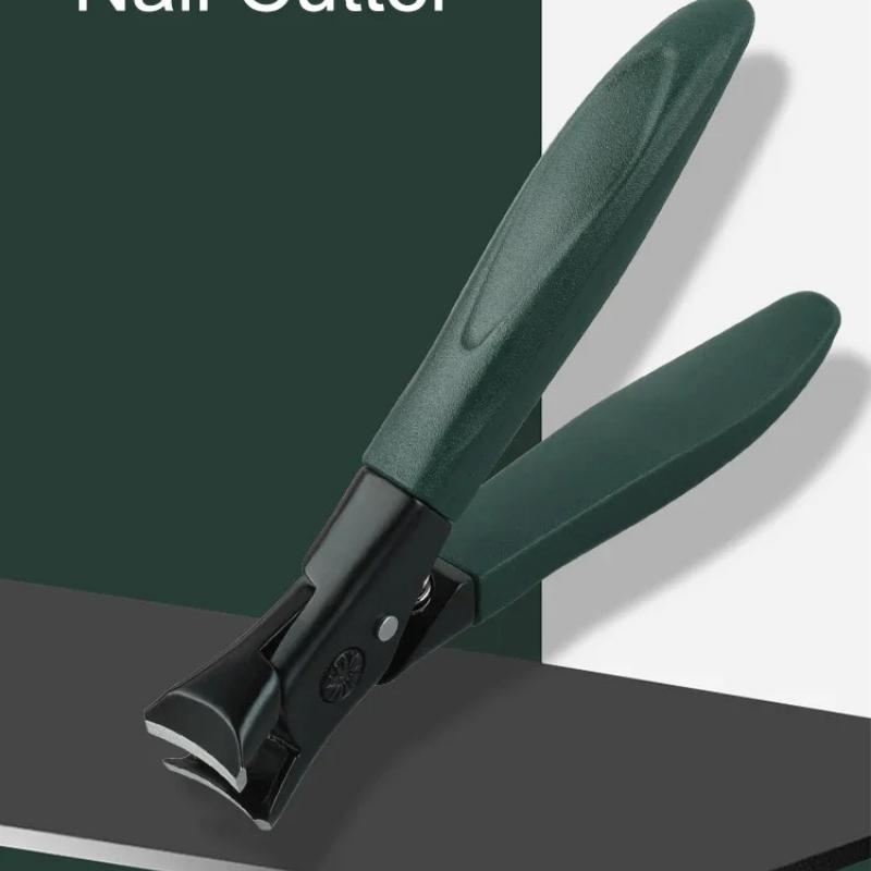 Anti-splash Nail Clipper Stainless Steel Fake Nails Cutter Trimmer Clipper Hard Thick Fake Nails Trimming Clipper Manicure Tools