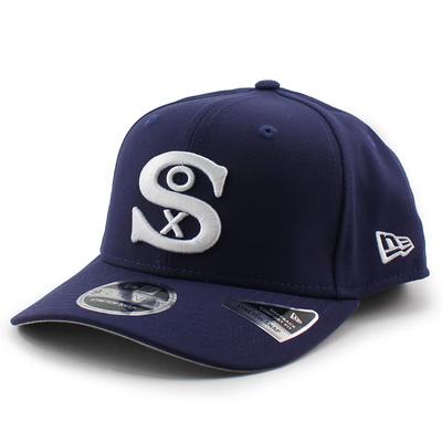 Cap 9SEVENTY Stretch Snapback Chicago White Sox MLB COOPERSTOWN 1930 STRETCH SNAPBACK CAP NAVY CHICAGO WHITE SOX Hat 970 [New Era] [Used]