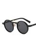 Y2K Trendy Vintage Sunglasses Men Women Hip Hop Accessories Designer Retro Round Small Frame Fashion Metal Steam Punk Eyeglasses