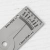 Imperial System Depth Ruler Metric Reading Fillet Weld Gauge Inspection Gauge  Welding Penetration