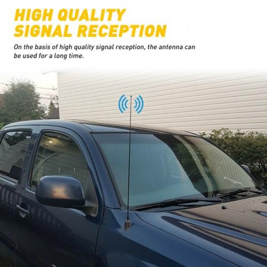 21" Black Stainless Antenna Mast Power Radio AM/FM for TOYOTA TACOMA 95-2016 EOA