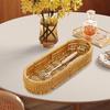 Storage Basket Bread Baskets Forks Spoons Storages Organizer Woven Serving Handmade for Home