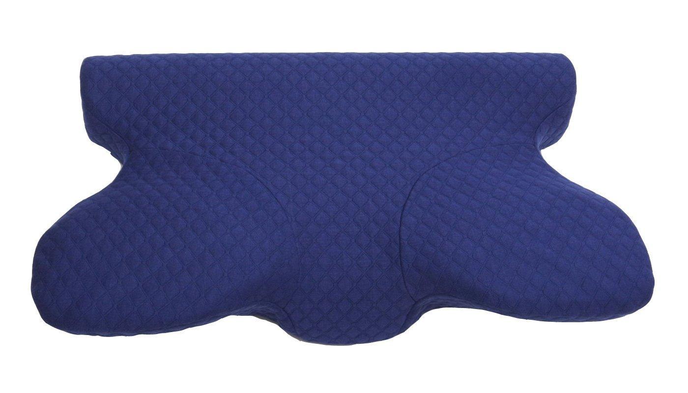 

IKEHIKO Snoring Reduction Memory Foam 5WAY 35 x Memory Problem Relief Pillow, Pillow, Pillow, Navy, Approx. 64cm, Foam, #9800801