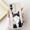 Cartoon Fashion Back Cover For Infinix Note 12 Pro 5G Phone Case Infinix X671B Soft Silicone Dragon Astronaut Black Cat Funda