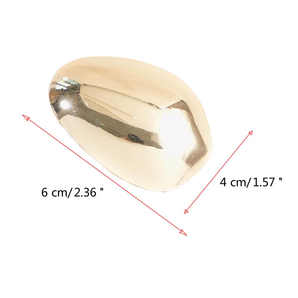 Simple Alloy Hairpins Cute Hair Barrettes Metal Eggshell Side Hair Side Clip Fashion Accessories for Women Girls