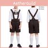Authentic Children's German Oktoberfest Outfit With Hat For Halloween And Cosplay