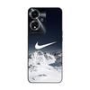 Case - MANIACASE - Oppo A59 5G - Soft - Black - Nike Logo Mountain Fly