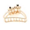 INS Minimalist Metal Claw Hairpin: Small & Medium Retro Hair Clip for European & American Styles, Korean Headwear