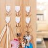 12Pcs Self Adhesive Bathroom Kitchen Stick On Wall Door Towel Holder Hook Hanger