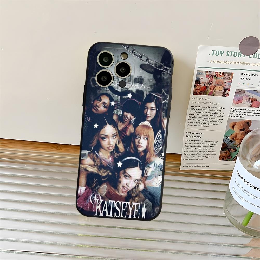 Band K-Katseye Poster Home Handyhülle Fundas Für Iphone 13 17 11 15ProMax 14 12 16 Pro Xs Max Mini Xr X Plus Coque