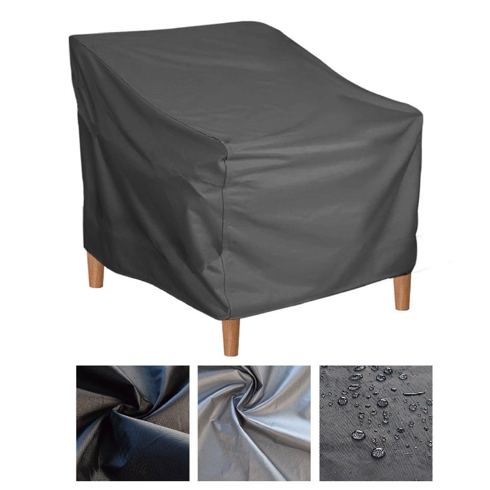 Polyester Patio Chair Cover Dust Resistant Lawn Chair Cover Outdoor Furniture Cover Patio