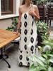 Oversized French Style One-Shoulder Strappy Beach Dress for Women
