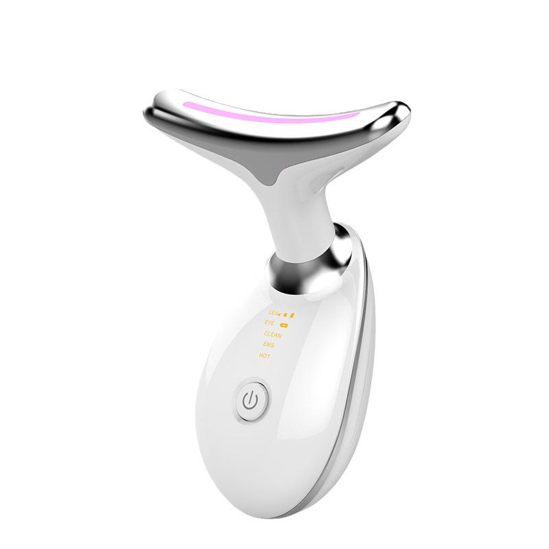 Cross-Border 7-Color Neck Wrinkle Massager & Vibration Beauty Device