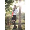 Elegant Women's Long Sleeve School Girl Uniform Sailor Dress For Cosplay Enthusiasts
