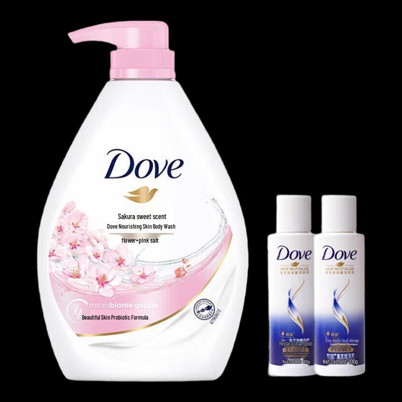 Набор для душа и волос Dove Цветок вишни