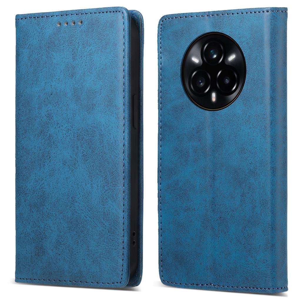 For Realme 14 Pro+ 5G Wallet Case RFID Blocking PU Leather Phone Cover
