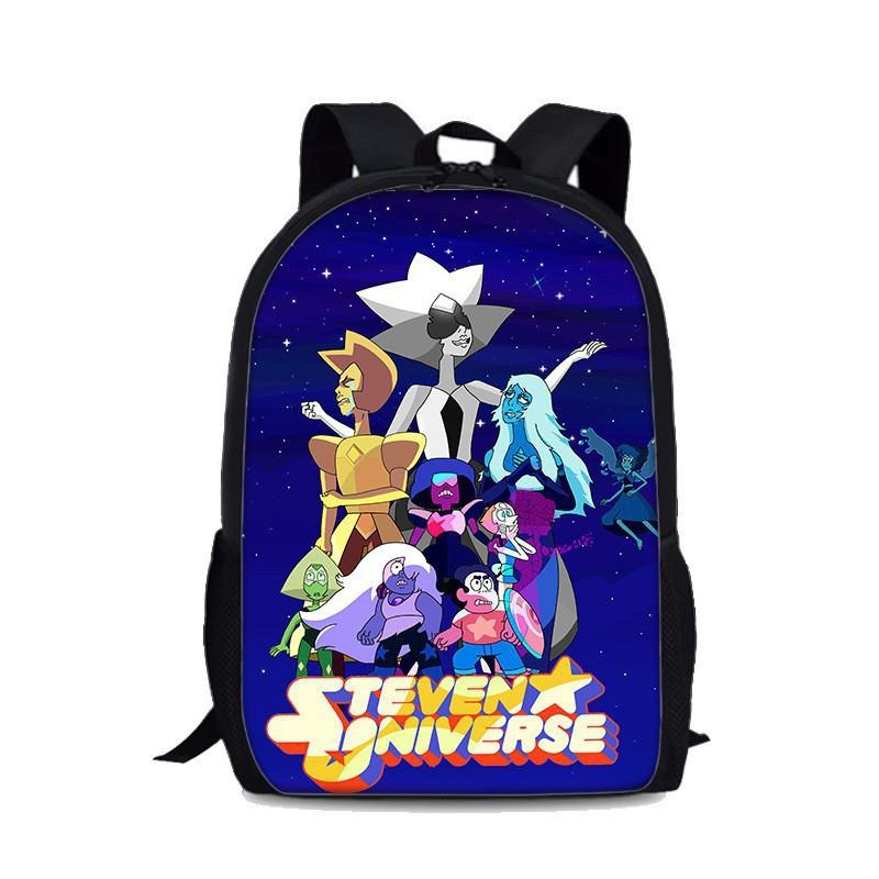 Steven Universe Cartoon Anime Primary and Secondary School Student Backpack