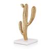 Metal Cactus Decorative Showpiece for Home Decor Accents with Marble Base for Office, Desk Dcor, Table & Dining Room Living Room Decoration Item