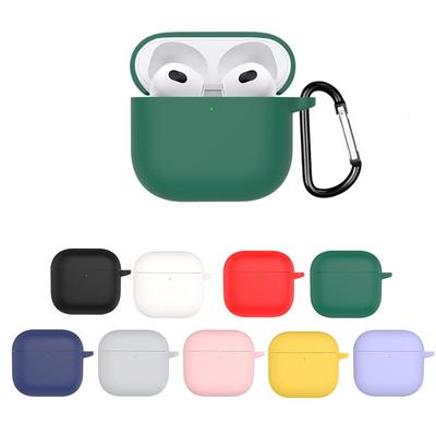 For Airpods 4(2024) Headphones Protective Case Lightweight Dust-proof Silicone Airpods4 Shell S V5I7