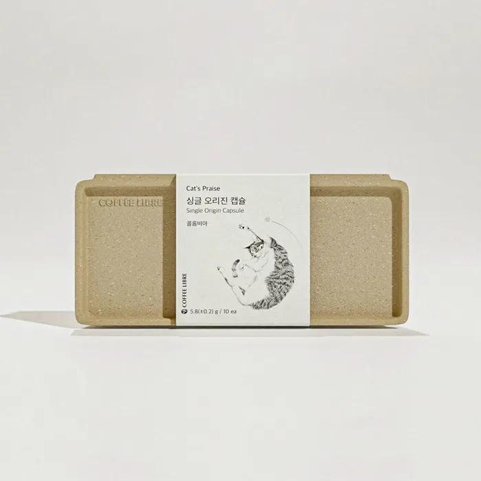 

4 вида капсульного кофе одного сорта (10 каждый) Kenya