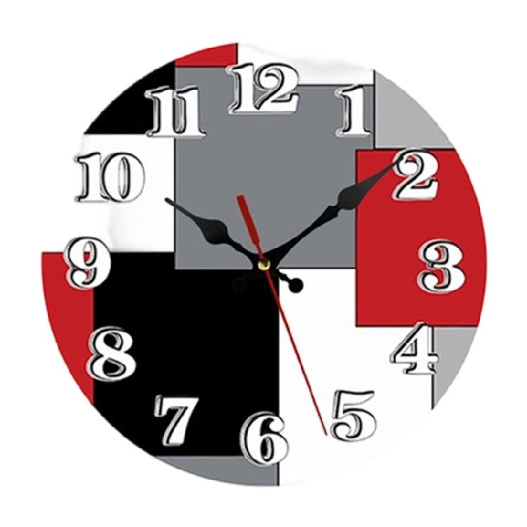 Decorative Wall Clock,Silents Battery Operated Wall Clock Silents None Ticking Wall Clocks Sweeps Movement Easy To Read