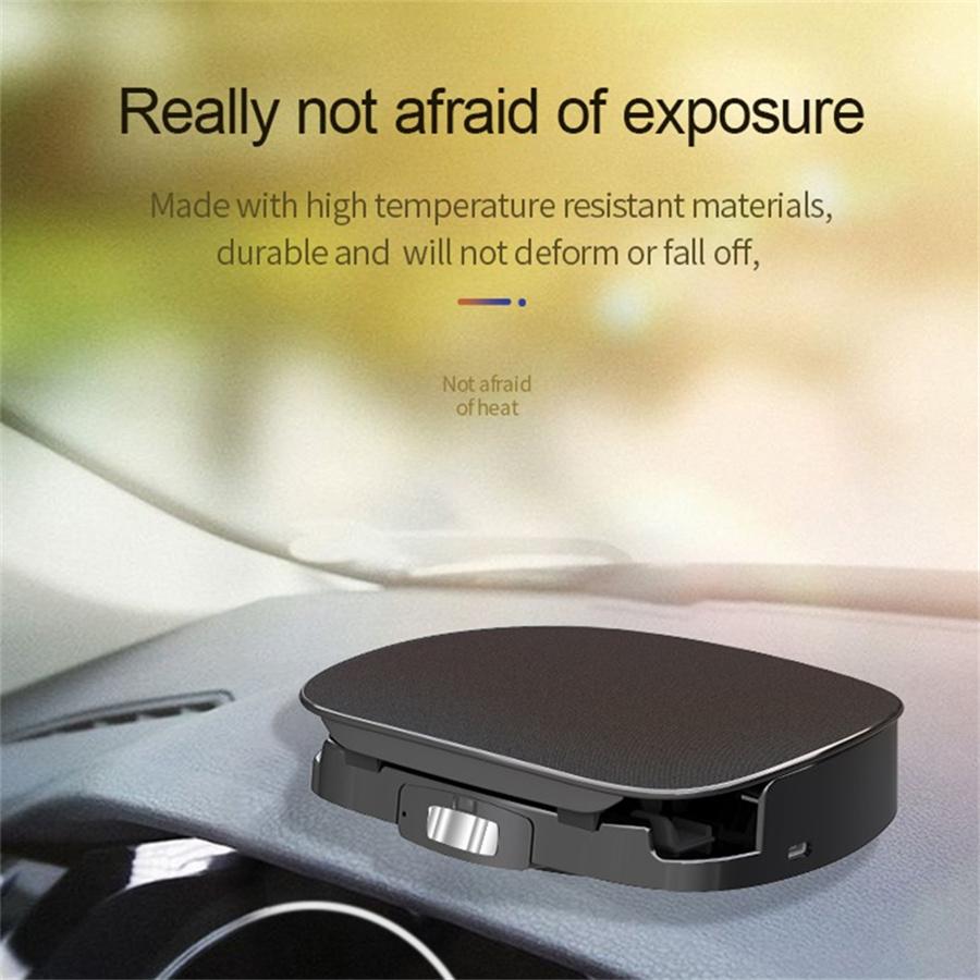 New Smart Car Wireless Charger Mobile Phone Holder Automatically Opens Closes Infrared Touch Dual Sensor Wireless Car Charger