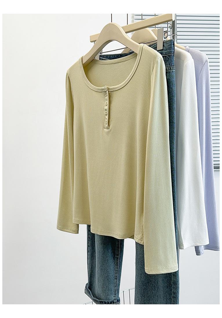 

Women s Plus Size Slimming Long-Sleeve T-Shirt XL жовтий