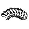 9Pcs Golf Club Head Covers Ball Driver PU Cover Cartoon Putter Iron Headcover for Training Competition