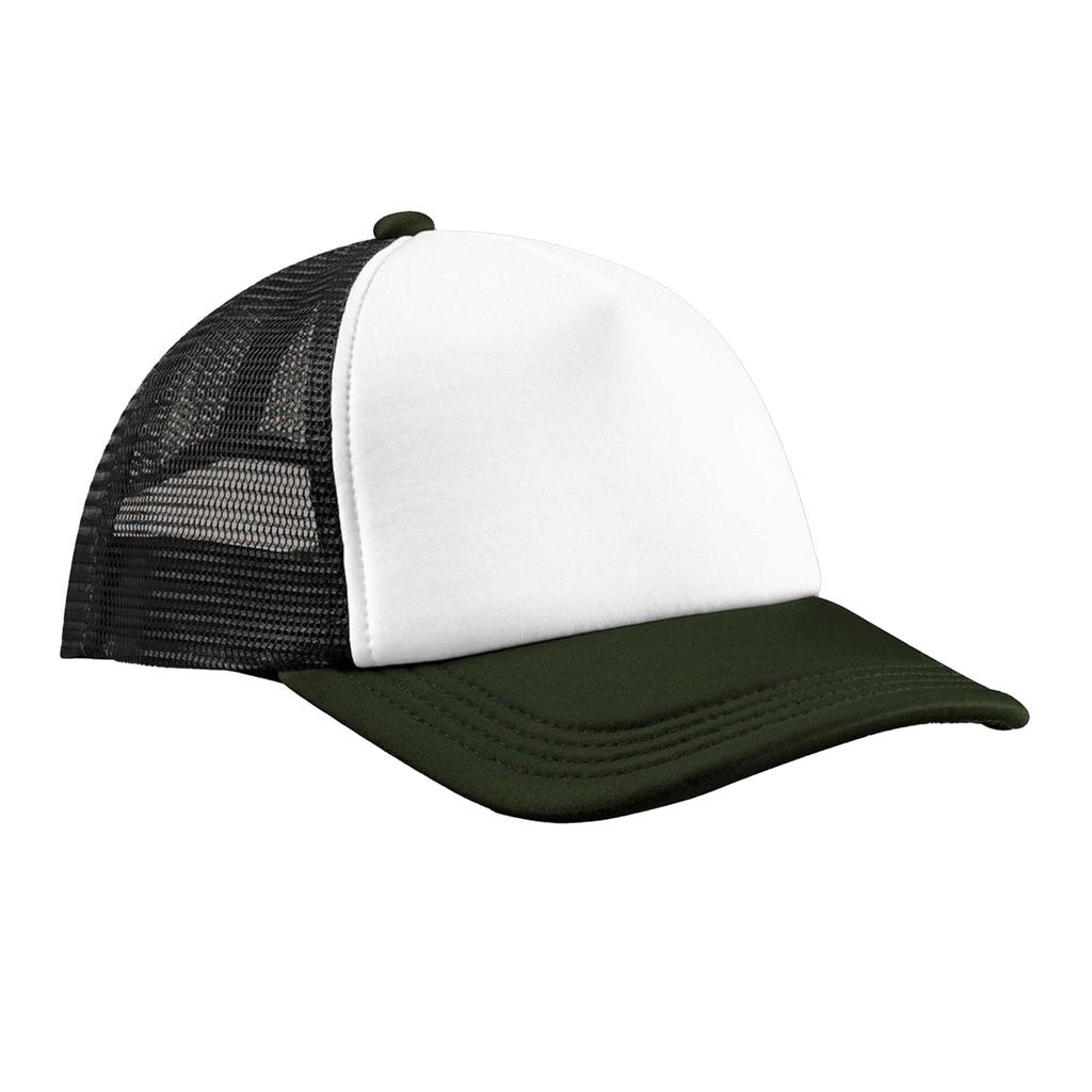 Beechfield Unisex Adult Retro 5 Panel Trucker Cap