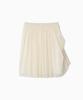 Ohesio Sheer Drape Banding Skirt, Ivory