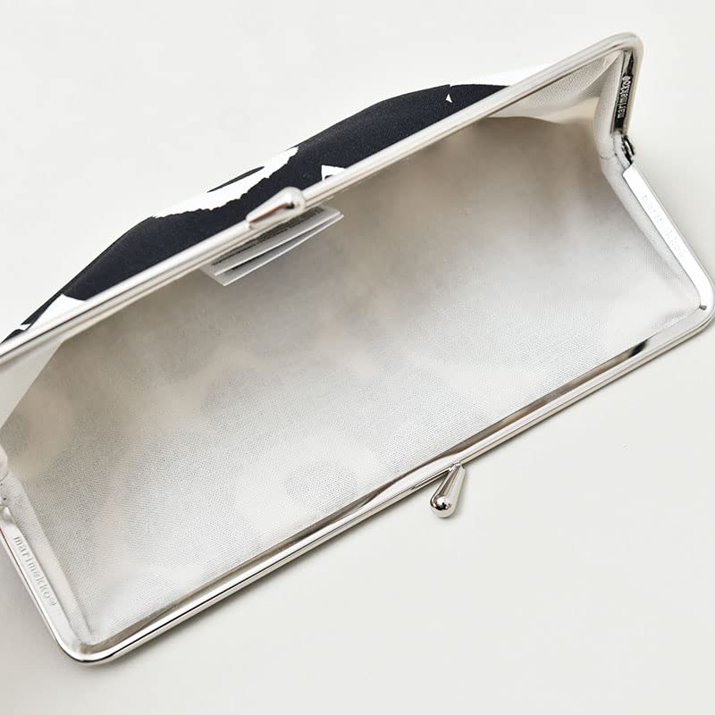 Silmalasi Kukkaro Mini Unikko Purse Pouch for Women F Black x White [marimekko] 52_1_52229291496