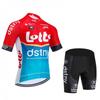 Herren Fahrradtrikot Trägerhosen Set Atmungsaktiv Schnelltrocknend Kurzarm Performance Bekleidung Rennrad Fahren