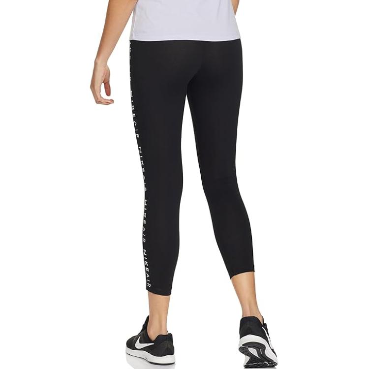 Nike Sportswear 7/8 Fitness Training Leggings Women Leggings Black CV8571-010