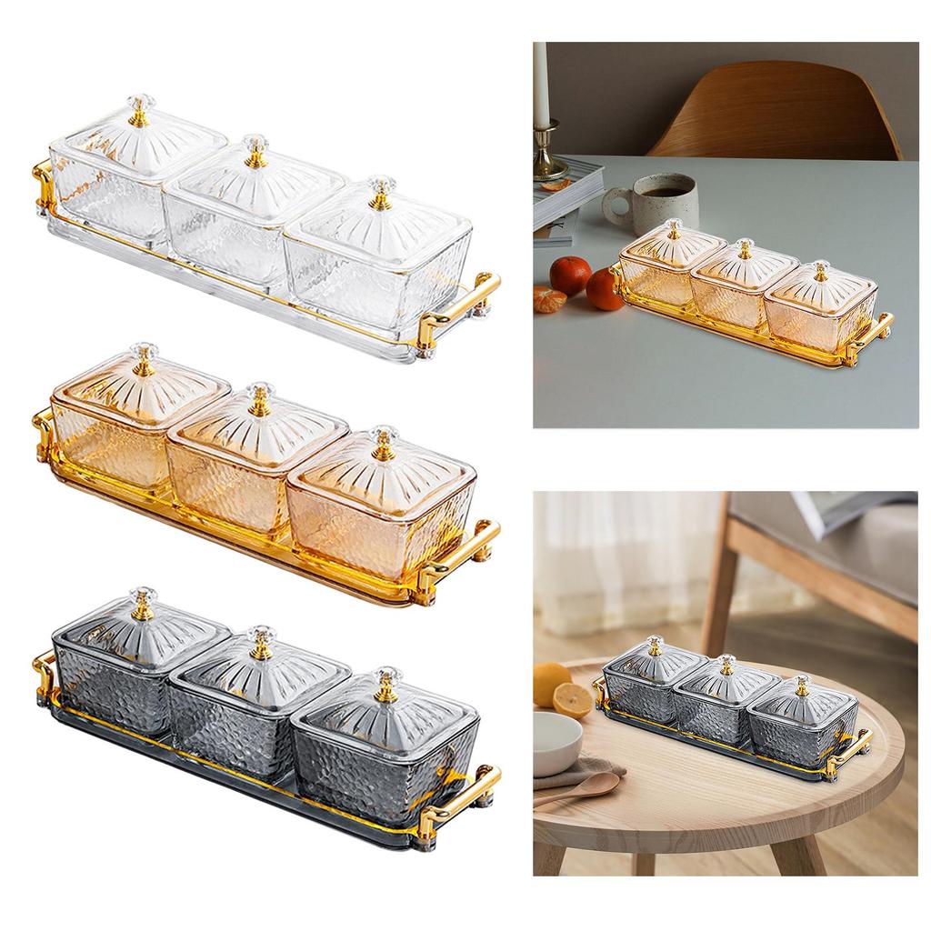 Nuts Candies Container for Home, Kitchen Serving Dishes for Dried Fruits