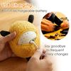 Interactive Dog Toy Ball Moving Jumping Squeaky with Plush Cover USB Rechargeable for Puppy to Large dog Chew Pet Plush Toy