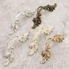 Zinc Alloy Rural Ivory White Cabinet Door Drawer Handle Cabinet Door Closet Kitchen Handle Wardrobe Door Furniture Handle