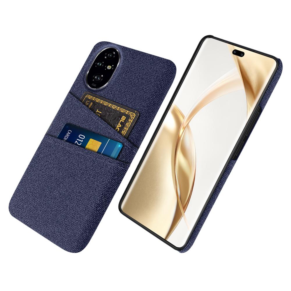 For Honor 200 Pro 5G Case Cloth+PC Hard Phone Cover with Dual Card Slots