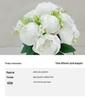 Elegant High-End Bridal Bouquet: Artificial Roses with Jute Rope – Perfect for Wedding Photos and Ceremonies