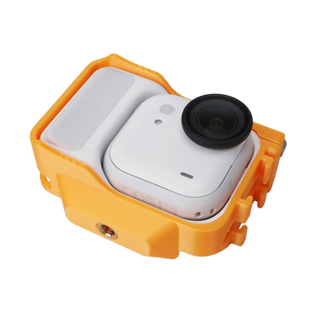 Expansion Rabbit Cage for Insta360 Go Ultra Quick-Release Two-Prong Expansion Frame Drop-proof Protective Case Cold Shoe Mount