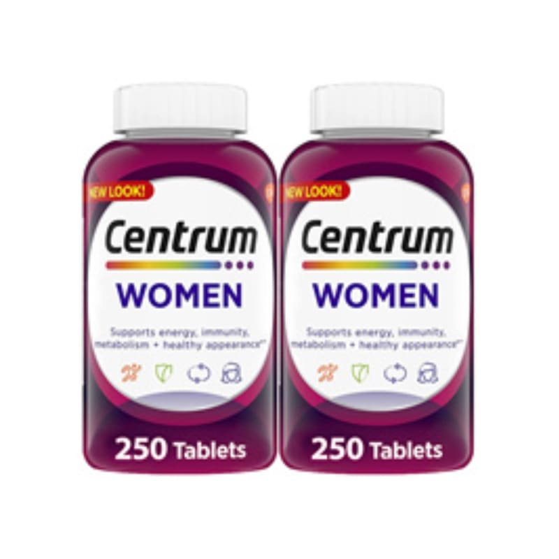 Centrum Women's Multivitamin 500 Tablets (250+250 Tablets)
