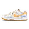 Dunk Dark Curry Bubble Island Abriebfest Abriebfest Niedrig geschnitten Skateboard-Schuhe Unisex Blau Orange FQ6965-700(Team771-)