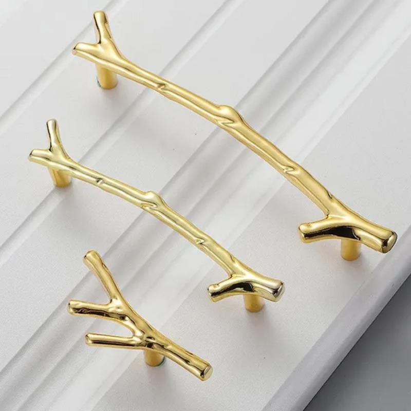 1Pc Fashion Tree Branch Cupboard Wardrobe Closet Door Pulls Furniture Handles
