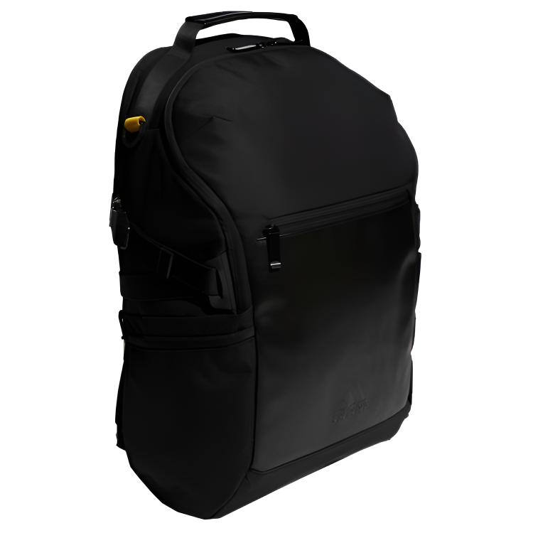 Adidas Leather With Polyester Backpack Regular Unisex Black H31350