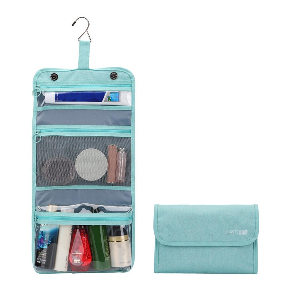 

Водонепроникна сумка для зберігання миючих засобів Багатофункціональна косметичка Портативні підвісні сумки синій